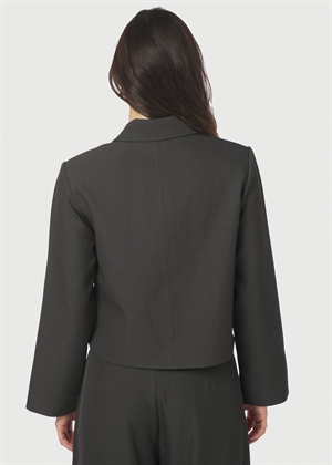 Viannery structure jakke Dark Grey Neo Noir 